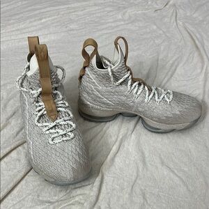 Nike LeBron 15 “Ghost” youth basketball sneakers size 5Y
